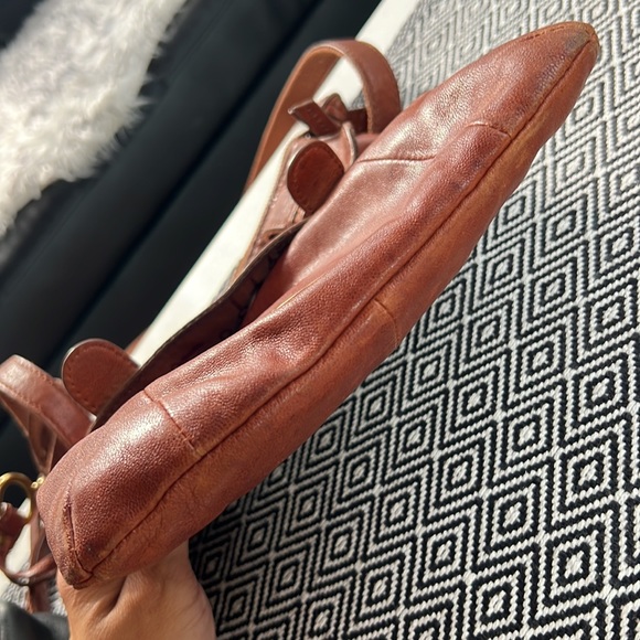 FOSSIL Genuine Leather Crossbody Bag Vintage VGUC - Picture 7 of 8